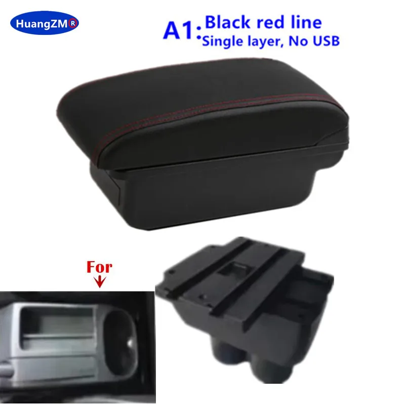 Voor VW Touran Caddy Armsteun Doos Voor Volkswagen VW Touran Caddy Centrale opbergdoos Interieur Gewijd Retrofit Auto Accessoires
