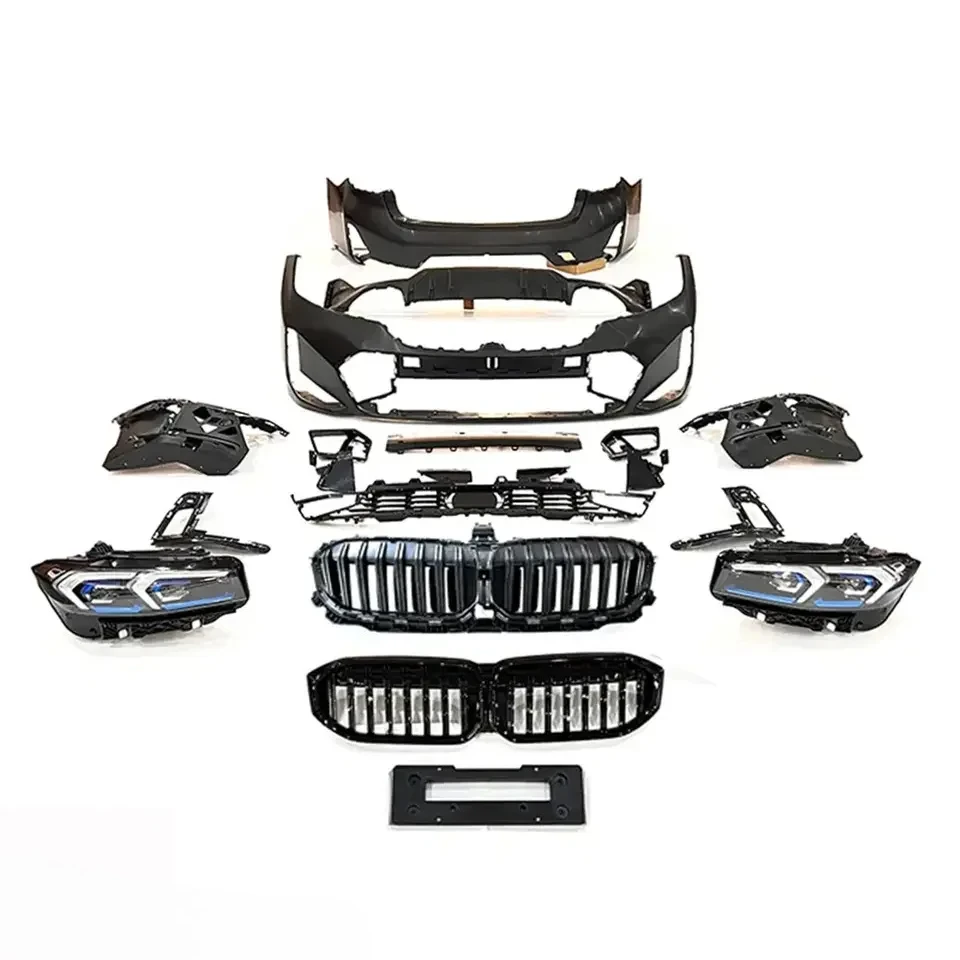 For 3 Series G20 2019-2022 Bodykit Front Bumper Rear Bumper GrilleG20 LCI Body Kit Projector Lens Headlight