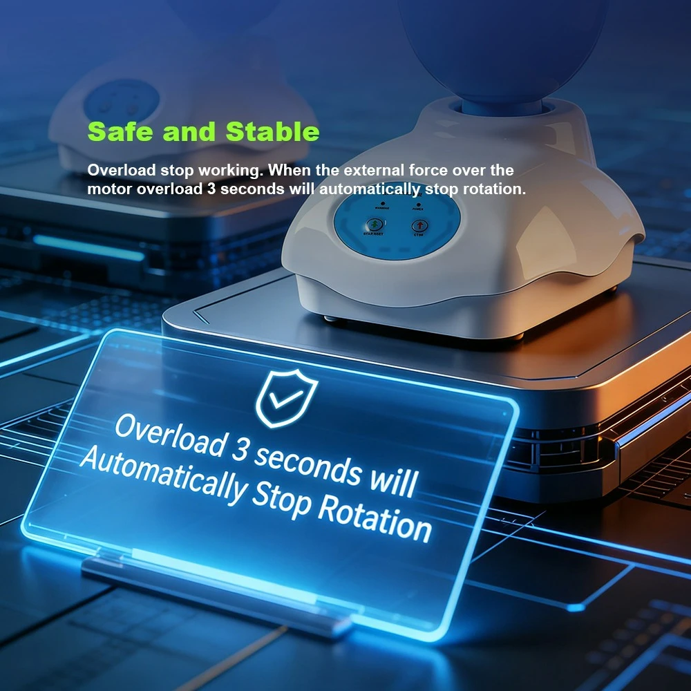 HL-YMC Dental Impression Alginate Automatic Mixer Low Noise Container Material Blender 250rmp High Speed Dentistry Gypsum Machin