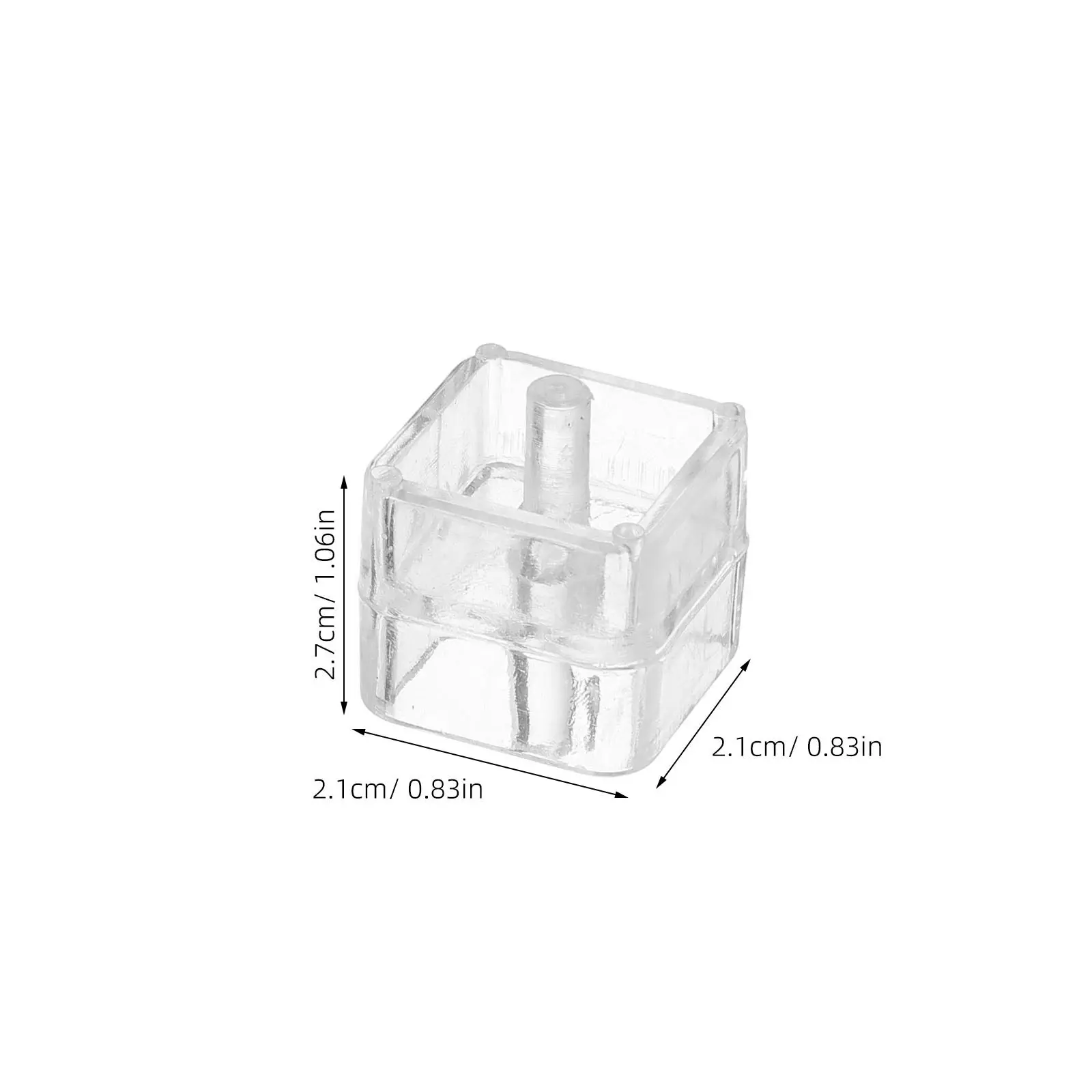 10Pcs Tape Dispenser Core Inserts Plastic Replacement Cores for Desktop Office Tape Holder Easy Install Spindle Adapter Smooth