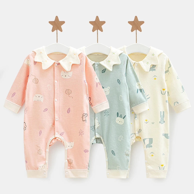 

Baby Romper 0-18 Months 100% Cotton Seamless Onesie Ultra-Soft & Breathable for Newborns | All-Season Unisex Infant Jumpsuit