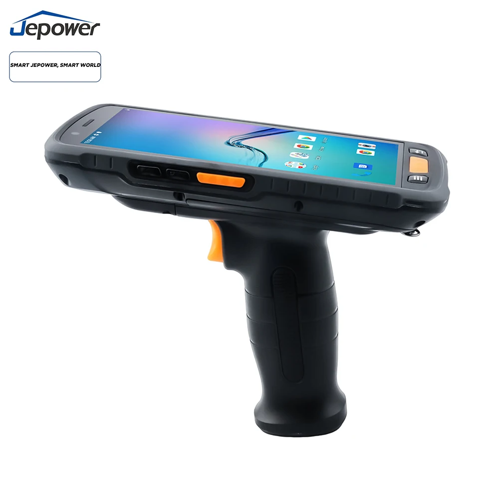 

Good Quality V9000S(UHF) 5.5inches 3+32 Barcode NFC UHF RFID Scanner Pda Government/Finance Handheld IOT Rugged Pda Android Pdas