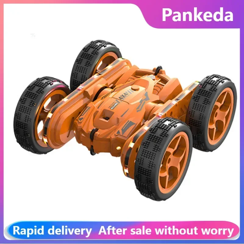 

MiNi RC Stunt Car 2,4G 4CH Drift Deformation Buggy Roll Car Flip Вращающийся на 360 градусов модели транспортных средств Светодиодные игрушки с дистанционным управлением