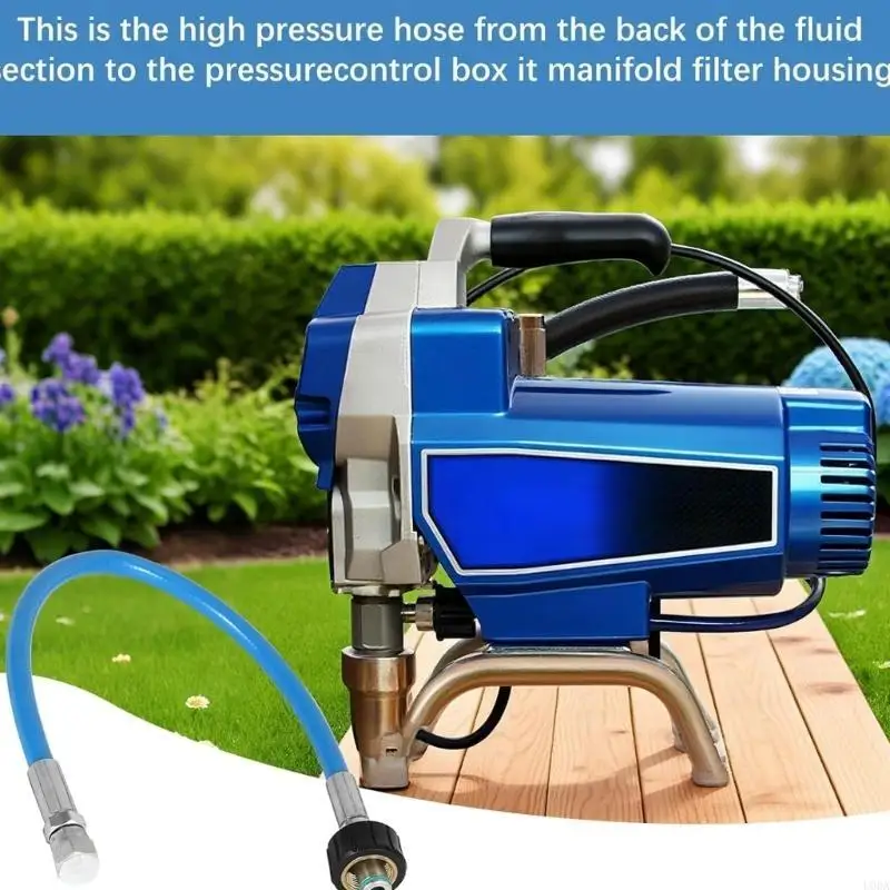 Tubo laterale della pompa a pistone per spruzzatori vernice airless 24W830 per tubo accoppiato per spruzzatore vernice per