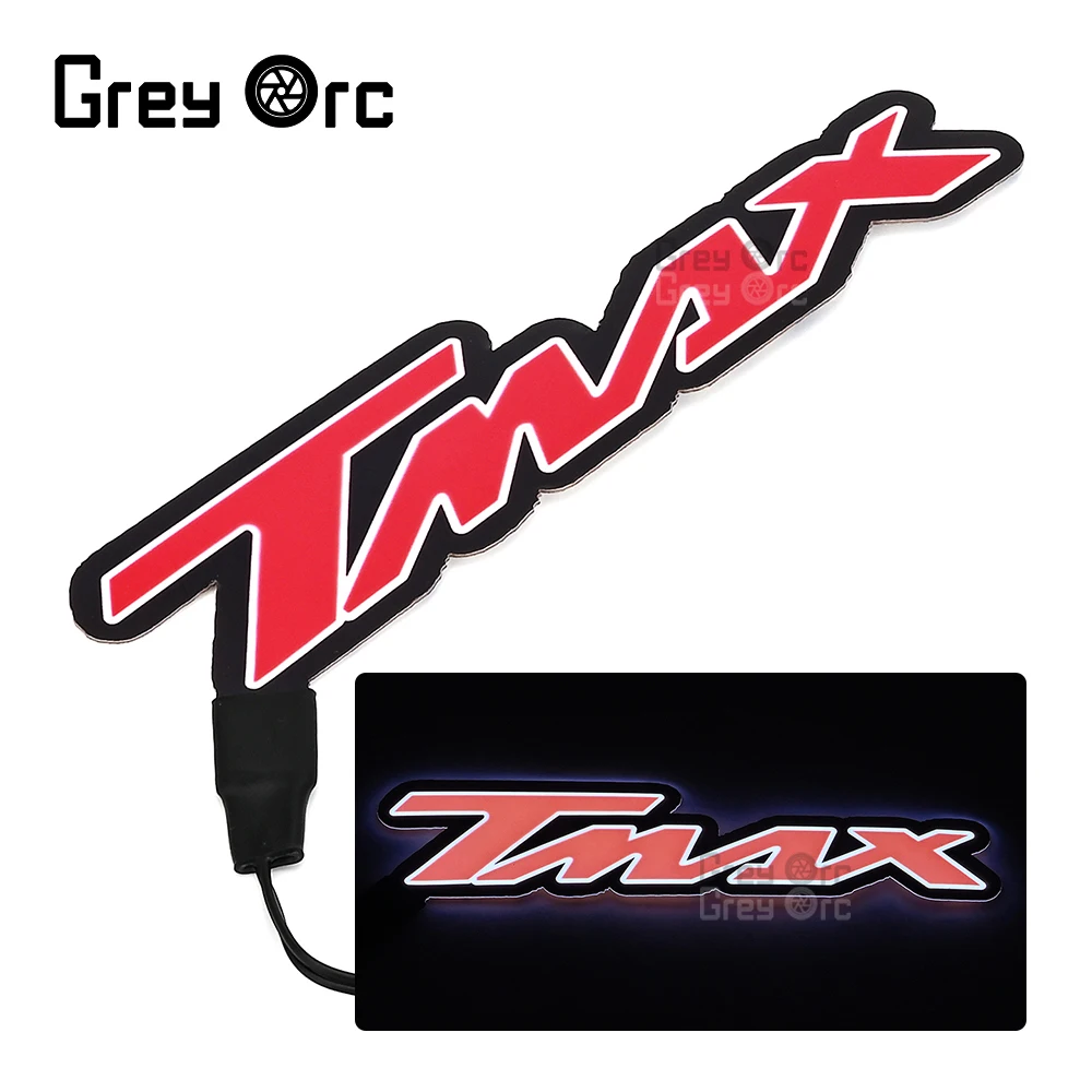 

Для YAMAHA T-MAX 500 530 560 TMAX Iron Max мотоциклетный светодиодный светильник, патч, обтекатель, наклейка на корпус, декоративная лампа с логотипом