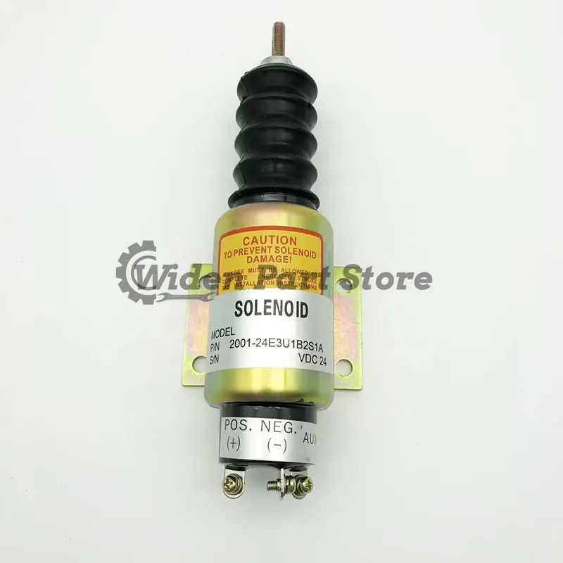 2001-24E3U1B2S1A 2000-4523 3 Terminals Shut off Solenoid Valve for Woodward 24V