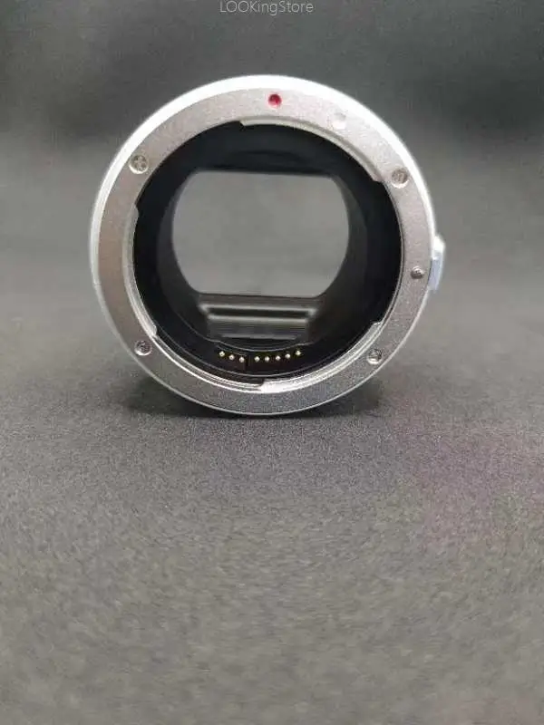 حلقة محول عدسة التركيز التلقائي لكانون ، أبيض ، أسود ، EF-EOSR ، EF EF-S ، EOS R ، رف جبل ، كاميرات الإطار الكامل