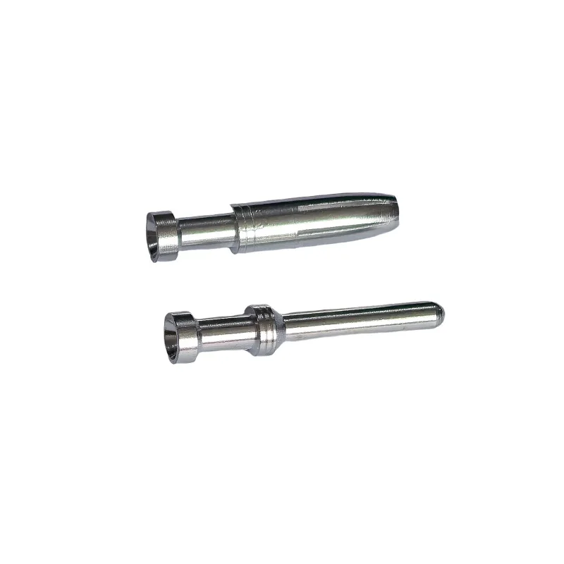 Heavy Duty Connector Male and Female Crimping Contacts Silver Plant Pin 16 A For HEE,HM,HK,0.5mm², 1mm², 1.5mm², 2.5mm²
