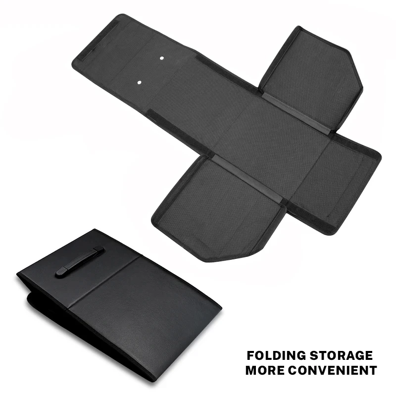 Foldable Leather Car Storage Box Trunk Organizer Bag For BMW X1 X2 X3 X5 X4 X6 X7 iX3 F20 F10 F07 E70 E46 E90 E92 E60 E39