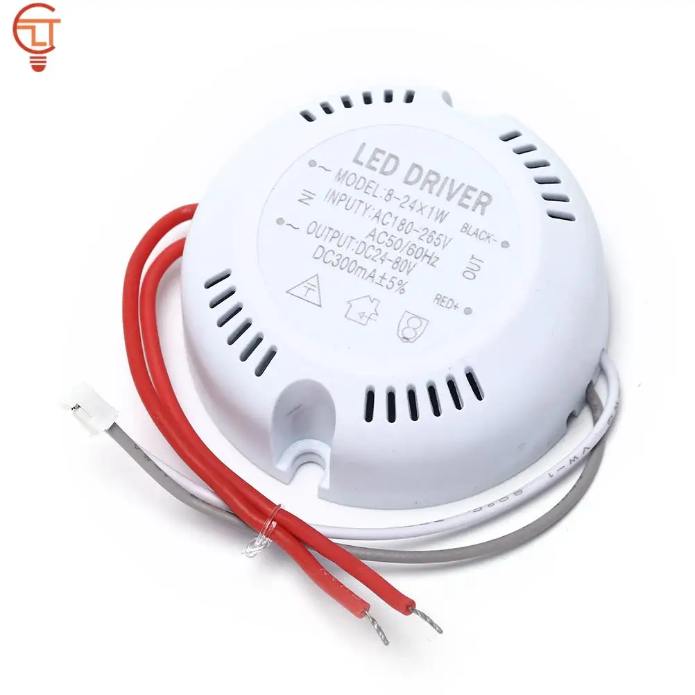 2018 1 Pc 24W 36w LED Driver,ceiling Driver,220v Round Driver Lighting Transform For LED Downlights,lights