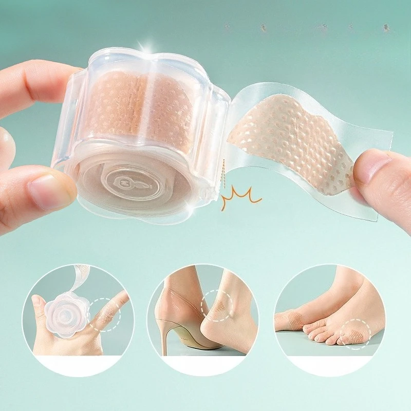 Anti-wear Foot Artifact Heel Sticker Grinding Foot Sticker High Heels Loafers Single Shoes Leather Shoes Sandals Silicone