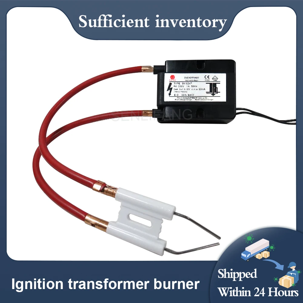 High Voltage Package High Voltage Igniter with Wire Lgnition Needle Set Lgnition Transformer Set of Burner