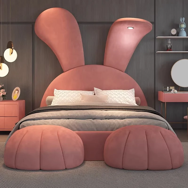 

Children's bed, girl princess bed