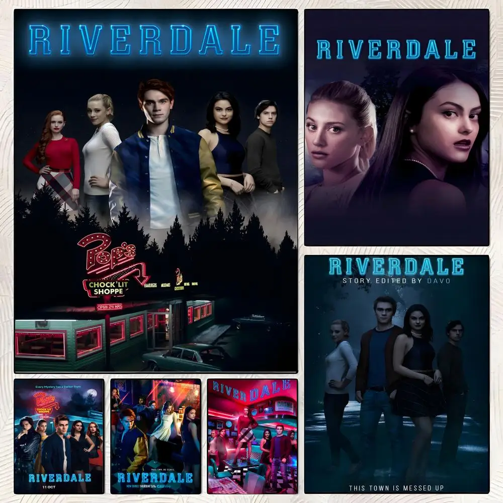 American Teen Suspense TV R-Riverdale Poster poster stickers, suitable for bedroom, living room, home decoration
