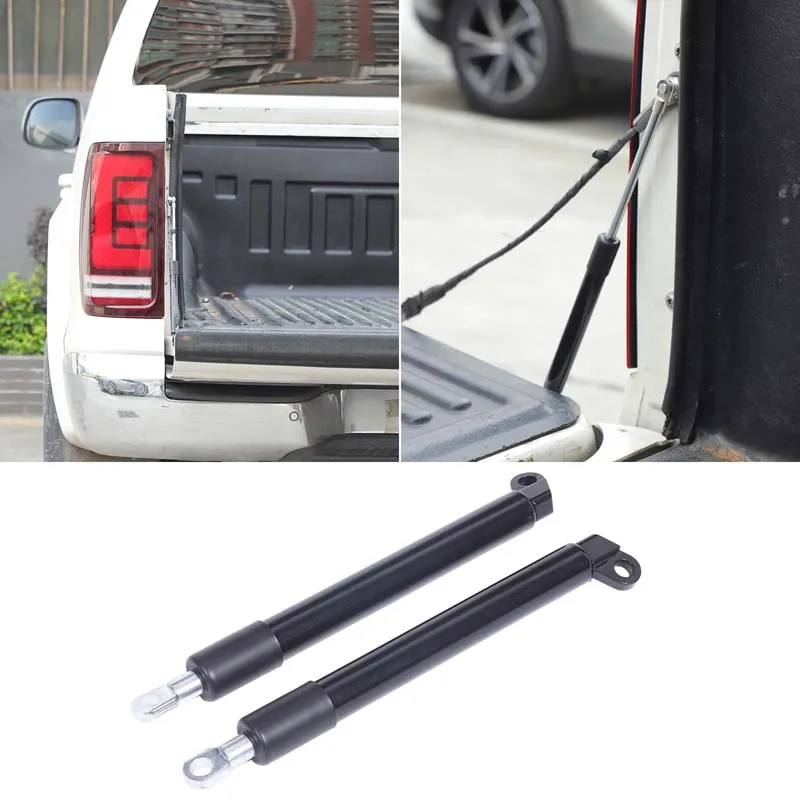 Rear Tailgate Lift Struts Pickup Tailgate Shock Up Carbon Steel Tail Gate Hydraulic Assist Rod For Volkswagen Amarok 2011-2018