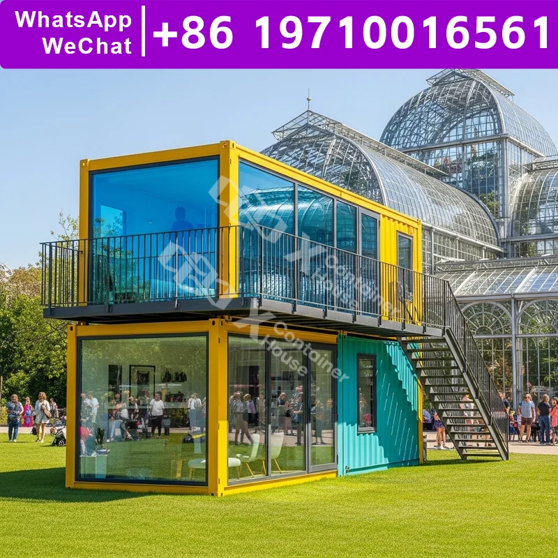 

Prefab Container System Multi Layer Fabricated Homes Tiny House Construction Urban Living Modular Homes Flat Pack House Off Grid