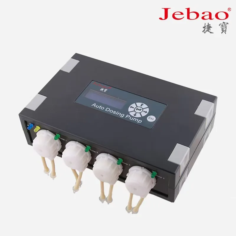 For Jebao DP series automatic dosing pump titration pump automatic precision fish tank aquarium coral sea tank peristaltic pump