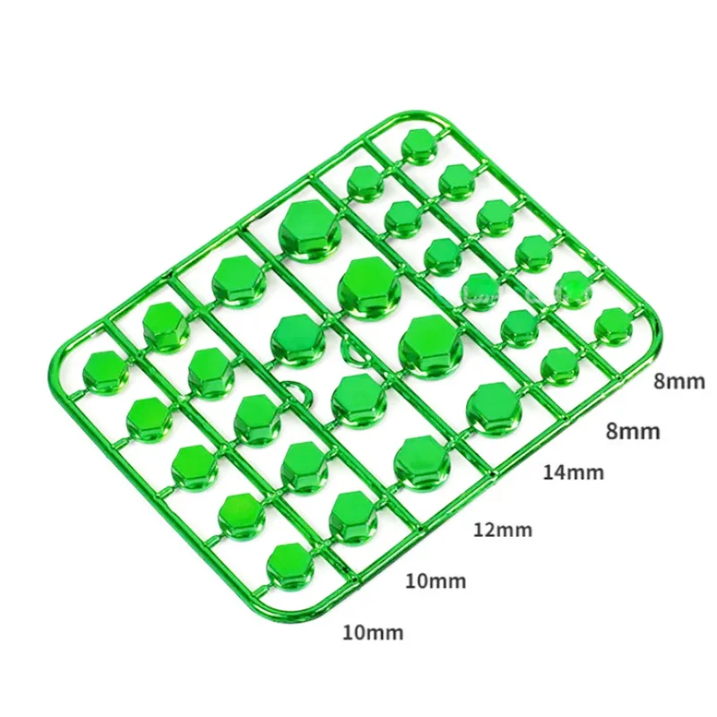 30 unids/set de tapas de perno de tuerca modificada para motocicleta, accesorios, piezas decorativas de tornillo para Yamaha Kawasaki Honda, cubierta de estilo de tuercas