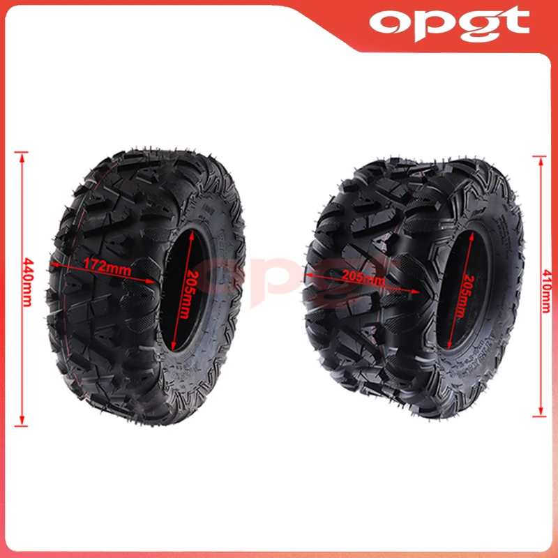 8 Inch Off-road Tubeless Tires  Front 19x7.00-8 And Rear 18x9.50-8 Vacuum Tyre For ATV UTV Quad Go Kart Buggy Utility Cart Parts