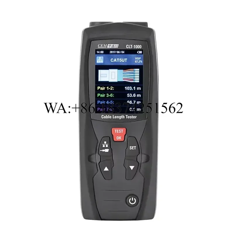 Wmwmnu for CLT-1000 Cable Length Tester Coaxial Cable Detector Fault Tester Miniature Circuit Breakers Product Category