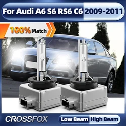2PCS Canbus Car Haedlight D3S Xenon Headlights CSP Chips Auto Xenon Light 6000K White For Audi A6 S6 RS6 C6 2009 2010 2011