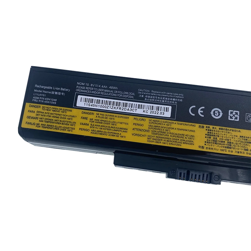 Imagem -04 - Bateria do Portátil para a Borda do Thinkpad do Lenovo E430 75 Mais E440 E431 E435 E531 E535 E540 E430c E545 K49a E49 L11l6y01