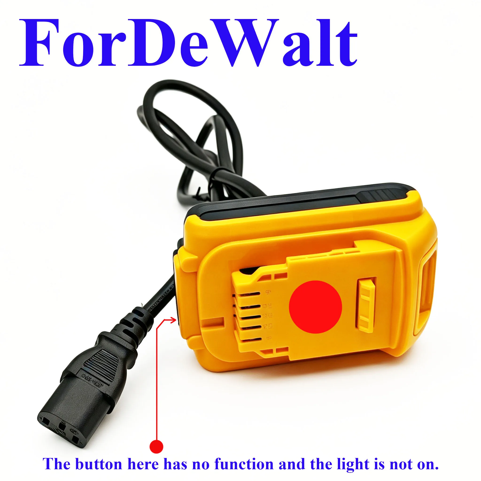 Kabelsplitter, verlängerter Leitungs-Gewichtsreduzierer-Adapter für Makita Lithium-Batterie, für DeWALT, für Milwaukee, für M18, für LXT-Maschine – Detail 17