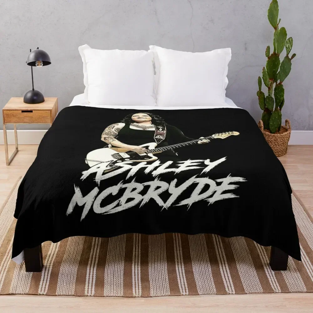 Ashley Mcbryde Artwork Throw Blanket Compact Warm Blanket for Car Road Trip