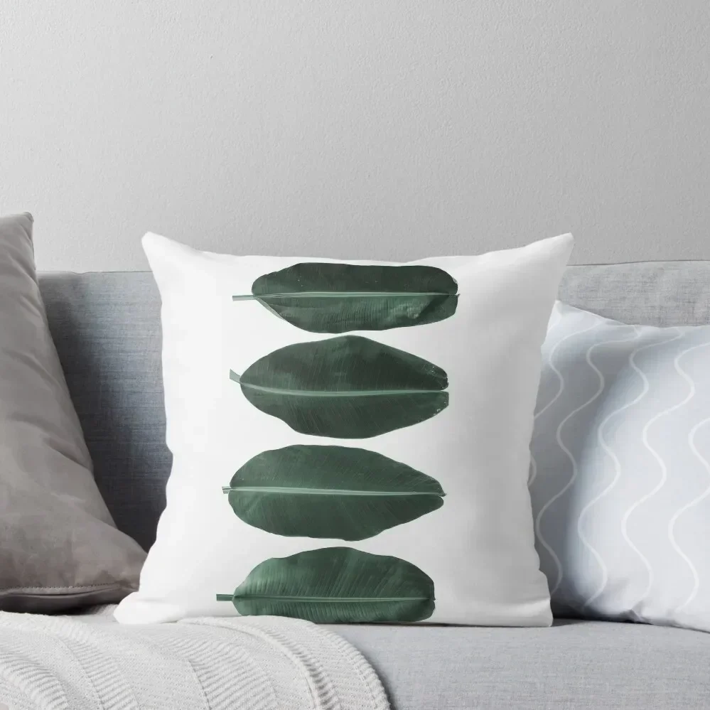 

Green tropical banana leaves Throw Pillow Elastic Cover For Sofa Luxury Room Decorative Cushions Pillow Covers Decorative pillow