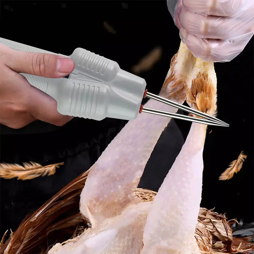 Electric Hair Removal Tool For Chicken, Duck And Goose Handheld Poultry Tweezers Pig Hair Clip Hair Removal Tool Waterproof