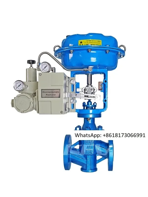 Válvula reguladora neumática revestida de flúor ZJHPF46-16CW ácido alcalino cloro gas ácido sulfúrico acero inoxidable