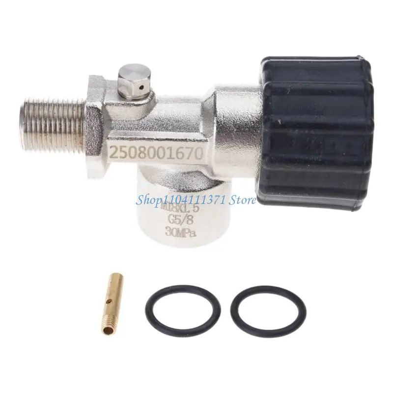 P9FC Diving Tanks Cylinder Valves Quick Connector Air Filling Station Refill Adapter 5/8inch  Air Tanks Refill Adapter