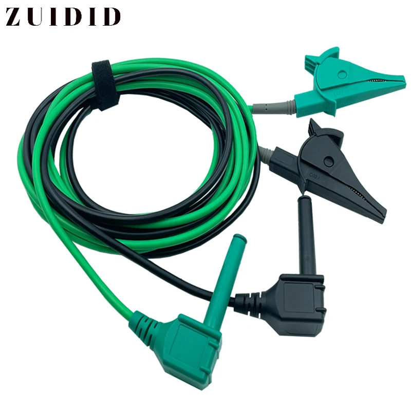 High Voltage Test Lead Bar Probe Clips Suitable For KYORITSU Insulation Resistance Tester