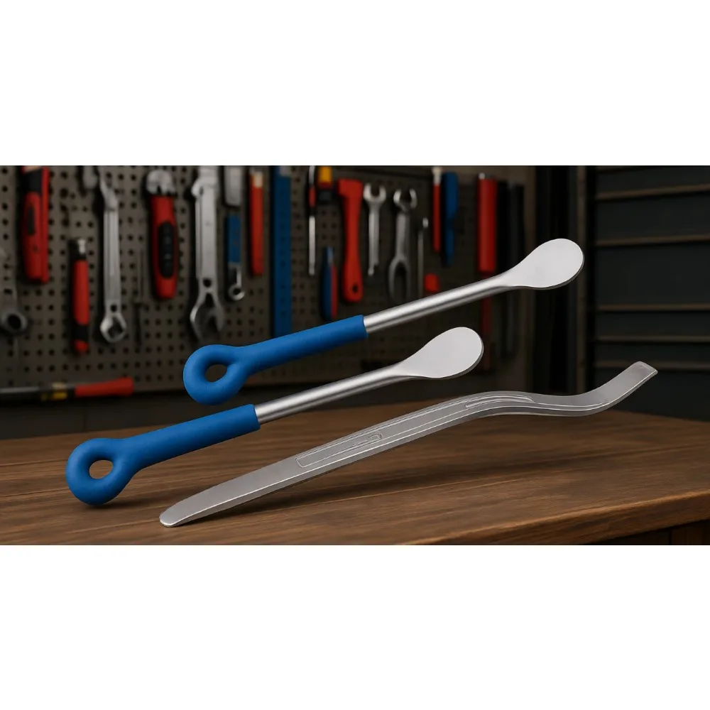 

Heavy Duty Steel Tire Lever Set with Carry Bag for Motorcycle Dirt Bike UTV ATV Compact Portable Durable