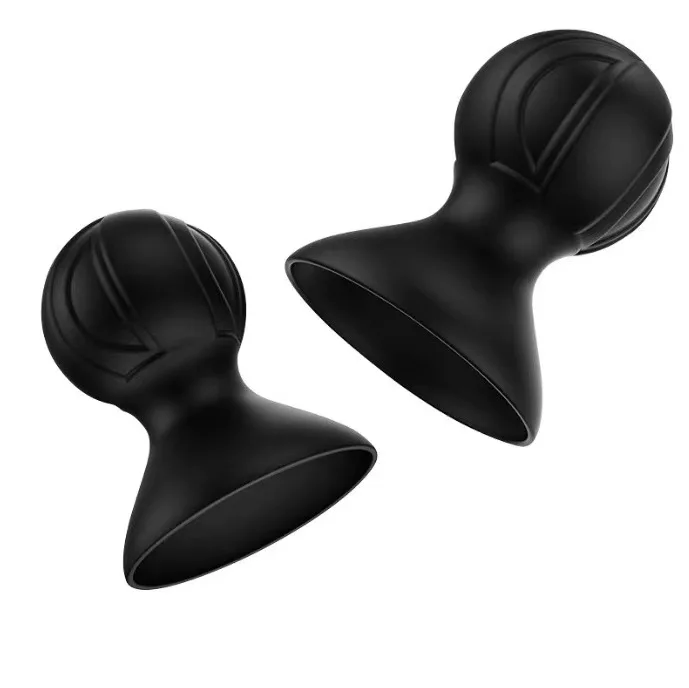 GOFLYING-Silicone Nipple Sucker para Mulheres, Brinquedos Sexuais, Braçadeiras de Mamilo, Massageador de Mama, Ventosa a Vácuo, Estimuladores, Atacado, 1 Par