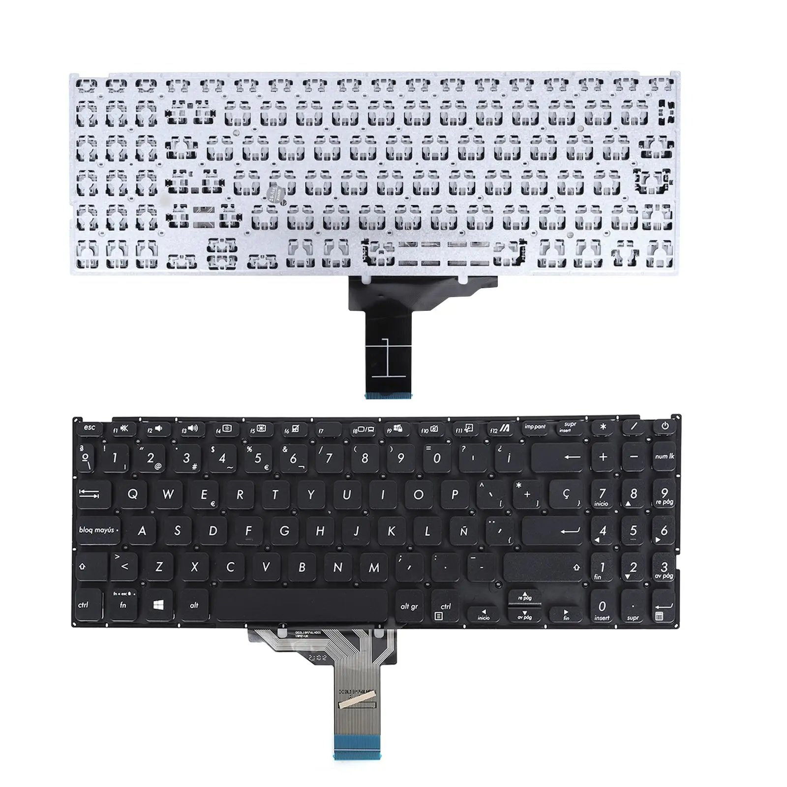 

Клавиатура для ноутбука SP ASUS Vivobook X509 Black без рамки