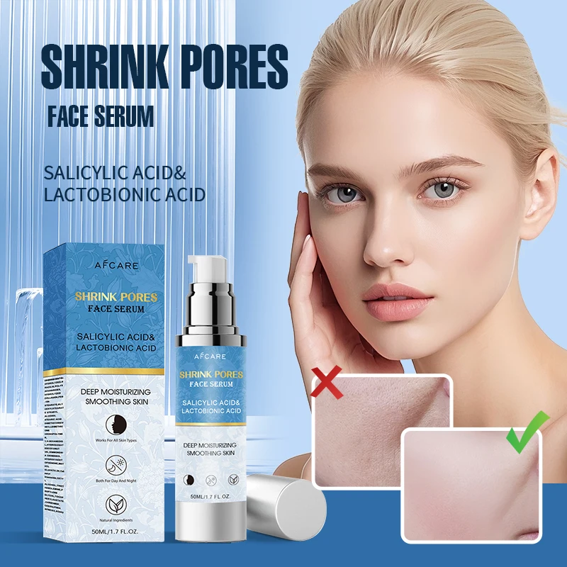 

Lactobionic Acid Shrink Pores Face Serum Nicotinamide Facil Oil Control Efficiency Moisturizing Whitening Skin Care