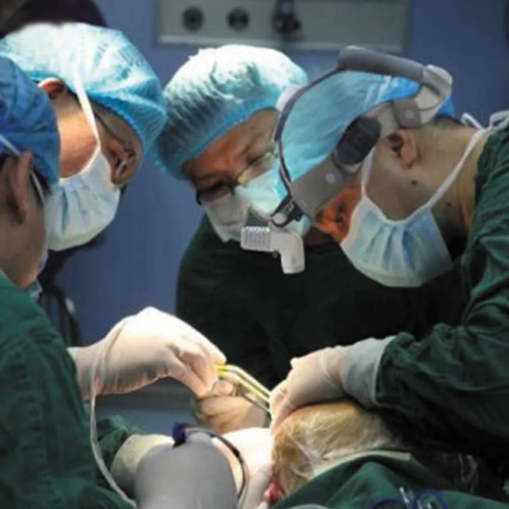 Integrated Surgical Headlamp Medical Operating Light Source with Stand Head Mounted Hospital Surgical Operating Room Lamp
