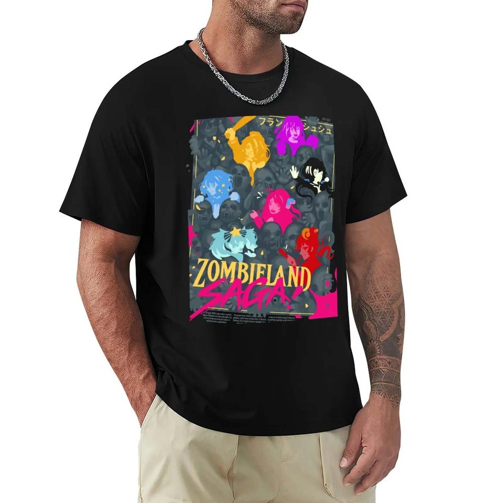 

Zombieland Saga T-Shirt Odor Resistant Short Sleeve Top