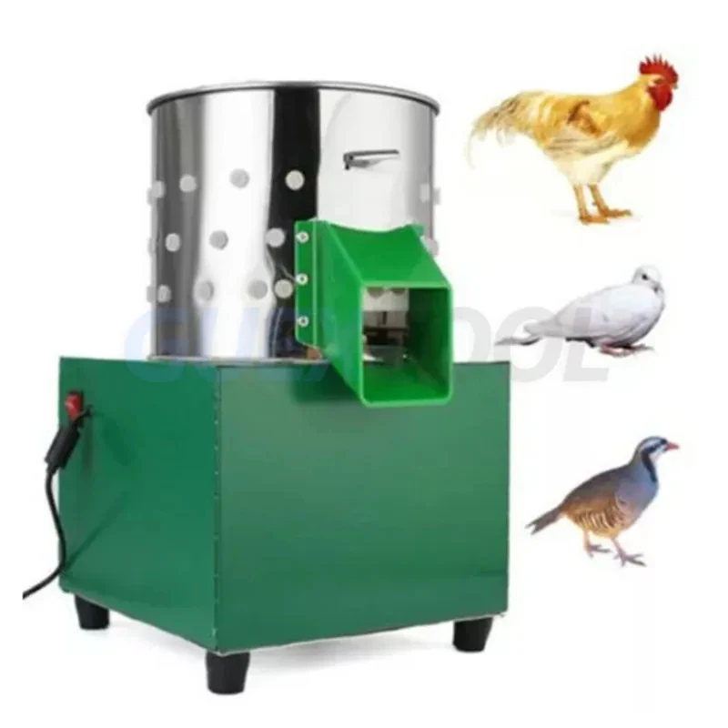Electric Defeathering Machine Chicken Plucker 430 Stainless Steel Duck Hair Removal Machine Automatic Feather Plucking Machine