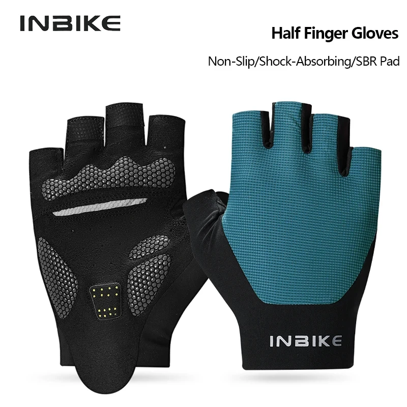 

INBIKE Men's Cycling Gloves Shock-absorbing Half Finger Gloves Breathable Bicycle Gloves Gloves For Men 2025 New