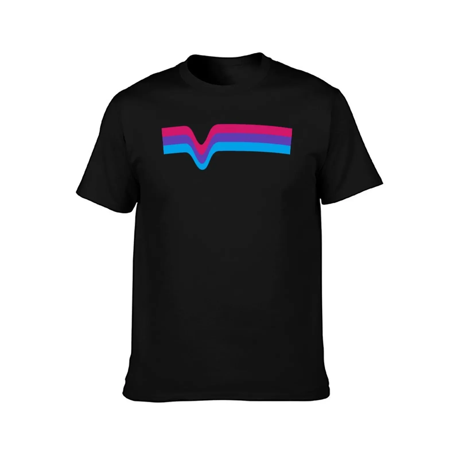 80s 80’s 90s Retro Stripes Neon Pink Purple Blue T-Shirt Man t-shirt man clothes tee shirts for men