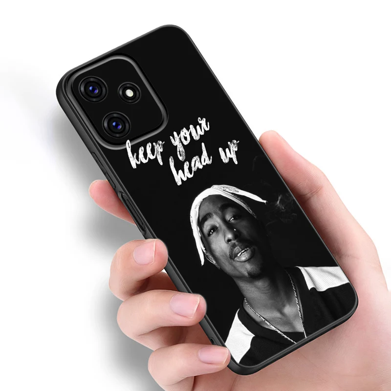 Coque de téléphone Tupac Shakur pour Xiaomi Redmi, 2Pac, 11 Prime, 11A, 12C, 13C, A1, A2 Plus, A3X, 12, 13, 4G, 10, 13R, 5G, 9A, 10A, 9C, 10C, 9i, 9T, 12R