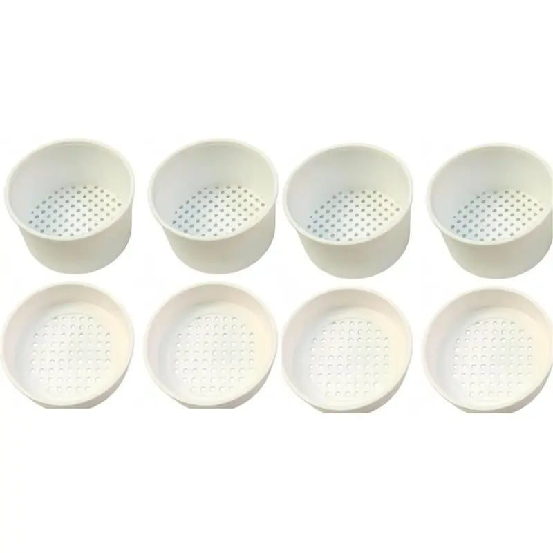 AB66-Microgreens Growing Kit Compatible With Masonjar, 8-Pack Deep & Shallow Hydroponic Sprouting Trays For Indoor Gardening