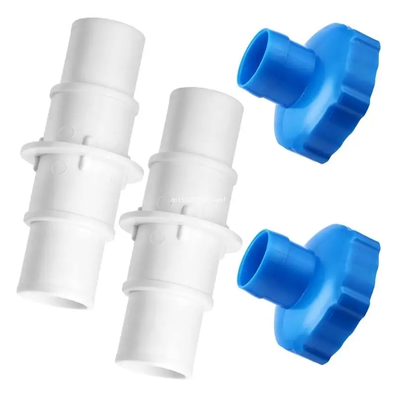 Hose Fittings Pool Adapter Plastic Texture Suitable for Swimming Pool Dropship