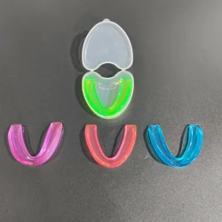 Sports silicone mouth guard bite