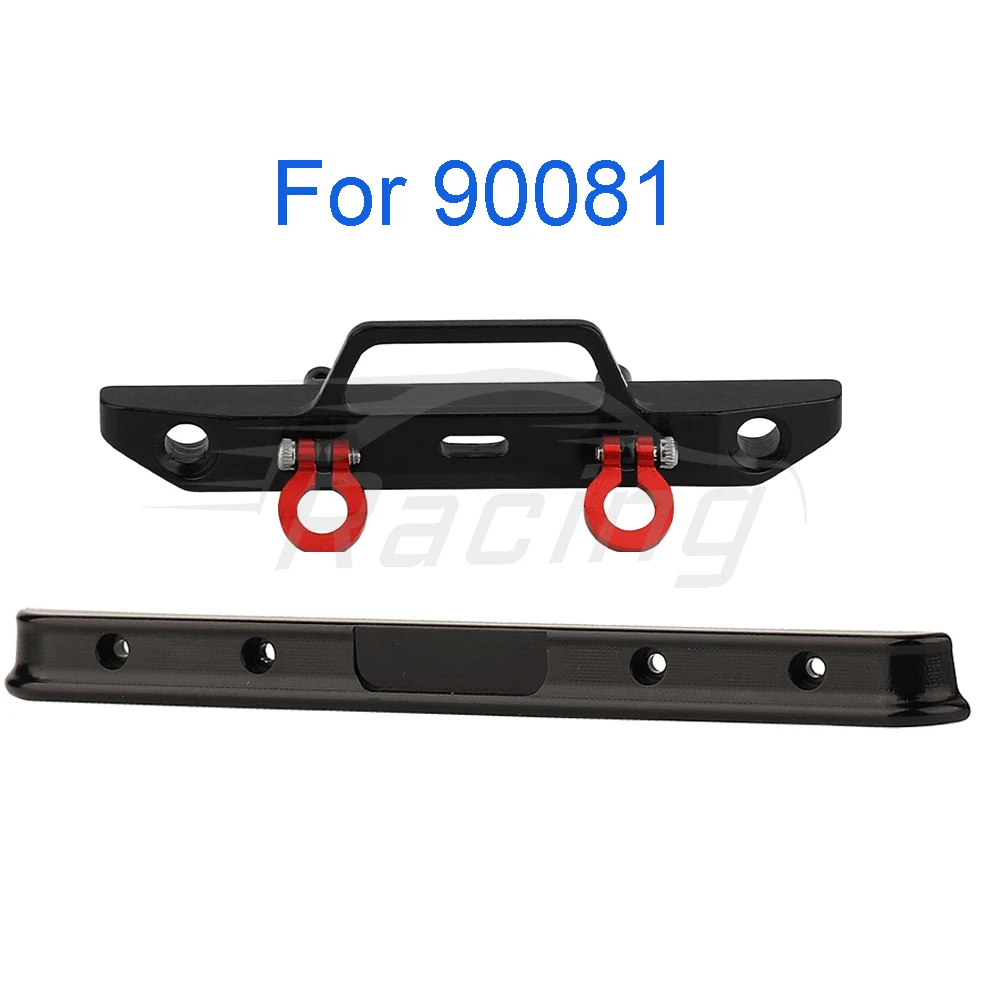 Metal Alloy Front Rear Bumper for Axial SCX24 90081 C10 AXI00002 AXI00005 AXI00006 1/24 RC Crawler Car Aluminum Upgrade Parts