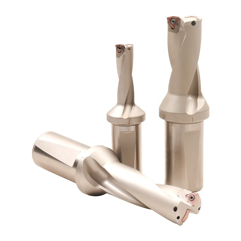 

High Quality 2D 3D 4 D 5D WCMX Insert Indexable Carbide U Drill Bits With SPMG Insert