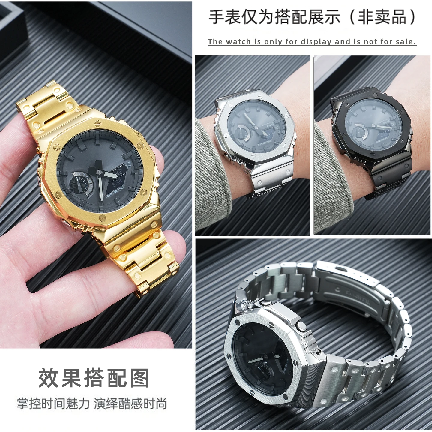 Металлический корпус и ремешок – обзор и цена Casio Watch G-Shock Ga-2100