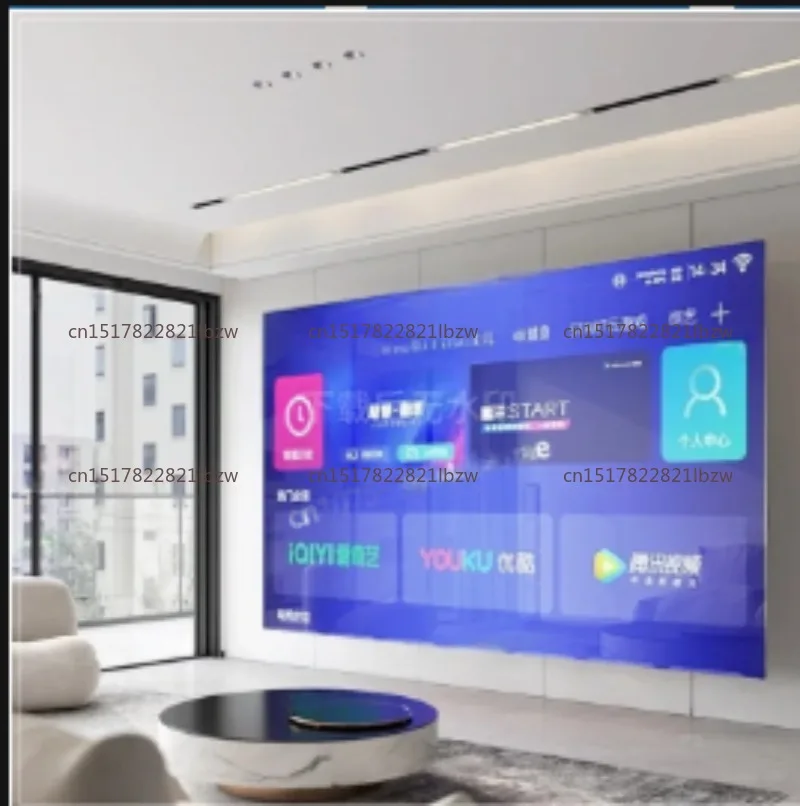 프레임리스 TV 100인치 인텔리전트 네트워크 85WIFI75 고화질 4K65 LCD 풀 대형 화면